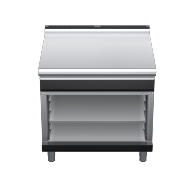waldorf bold bt8900ldrw-ob-b0 900mm bench top on open base and low splashback