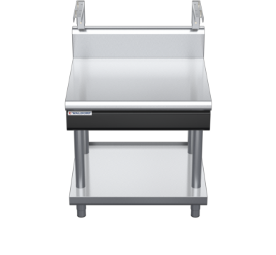 waldorf cue bt8900sh-ls-c0 900mm bench top with salamander support salamander support and high splashback