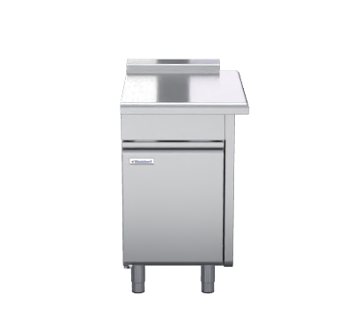 waldorf 800 series btl8550-cd-rh - 550mm bench top low back version - cabinet base with fixed front panel