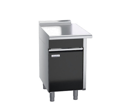 waldorf bold btlb8550-cd-rh - 550mm bench top low back version - cabinet base with fixed front panel