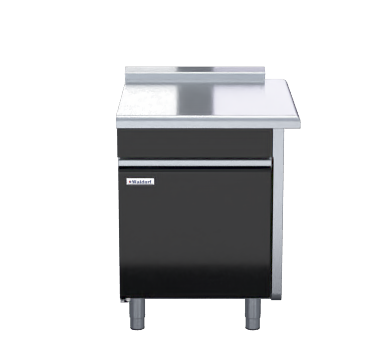 waldorf bold btlb8700-cd-rh - 700mm bench top low back version - cabinet base with fixed front panel