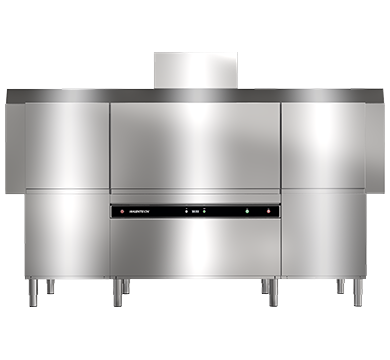 washtech cd240+HRU - 240 rack per hour conveyor dishwasher