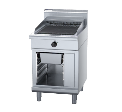 waldorf 800 series ch8600ed-cb - 600mm electric chargrill - cabinet base