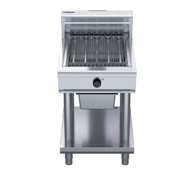 waldorf 800 series ch8600ed-ls - 600mm electric chargrill - leg stand