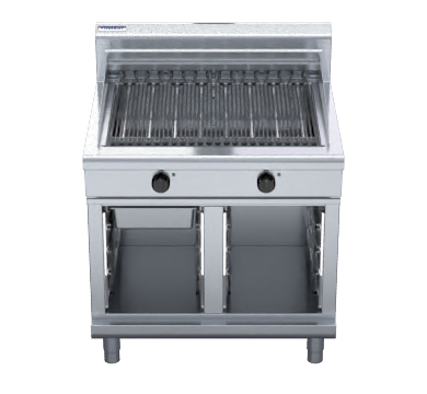 waldorf 800 series ch8900ed-cb - 900mm electric chargrill - cabinet base