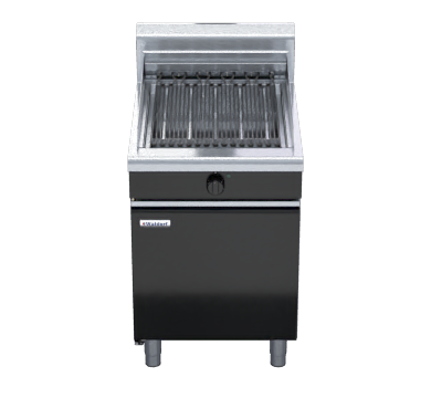 waldorf bold chb8600ed-cd - 600mm electric chargrill - cabinet base