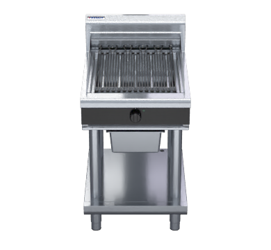 waldorf bold chb8600ed-ls - 600mm electric chargrill - leg stand