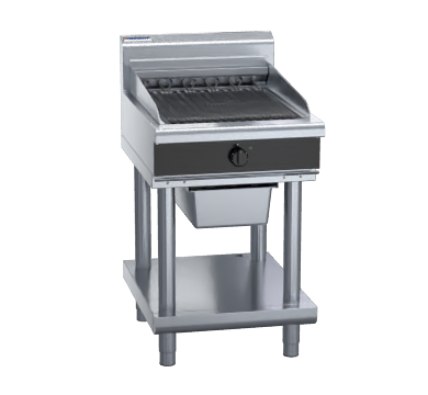 waldorf bold chb8600ed-ls - 600mm electric chargrill - leg stand