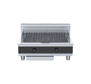 waldorf bold chb8900ed-b - 900mm electric chargrill - bench model