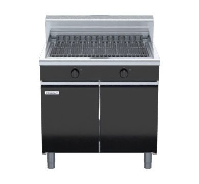 waldorf bold chb8900ed-cd - 900mm electric chargrill - cabinet base