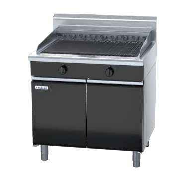 waldorf bold chb8900ed-cd - 900mm electric chargrill - cabinet base