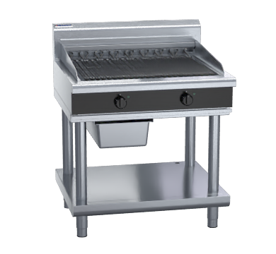 waldorf bold chb8900ed-ls - 900mm electric chargrill - leg stand