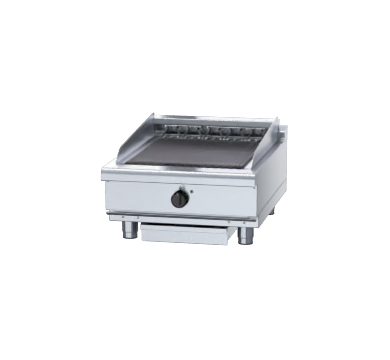 waldorf 800 series chl8600ed-b - 600mm electric chargrill low back version - bench model