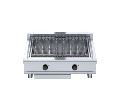 waldorf 800 series chl8900ed-b - 900mm electric chargrill low back version - bench model