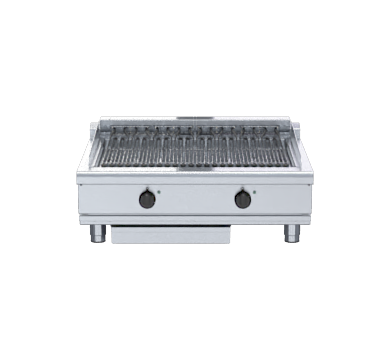 waldorf 800 series chl8900ed-b - 900mm electric chargrill low back version - bench model