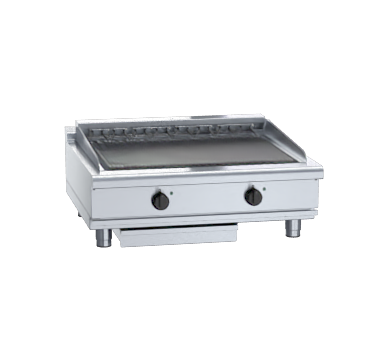 waldorf 800 series chl8900ed-b - 900mm electric chargrill low back version - bench model