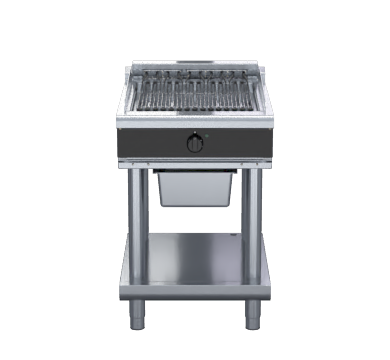 waldorf bold chlb8600ed-ls - 600mm electric chargrill - leg stand