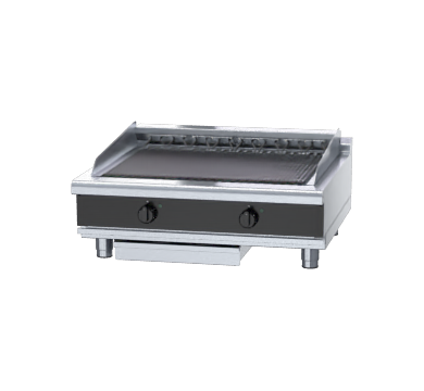 waldorf bold chlb8900ed-b - 900mm electric chargrill - bench model