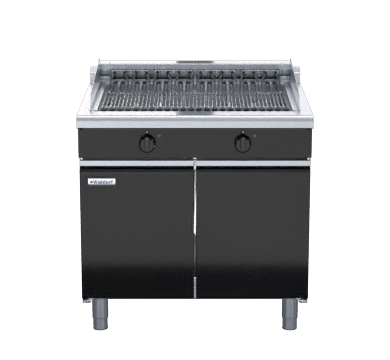 waldorf bold chlb8900ed-cd - 900mm electric chargrill - cabinet base