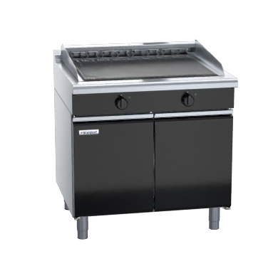 waldorf bold chlb8900ed-cd - 900mm electric chargrill - cabinet base