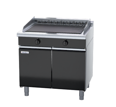 waldorf bold chlb8900ed-cd - 900mm electric chargrill - cabinet base