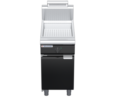 waldorf bold cs8450eh-b0 450mm electric chip scuttle with high splashback