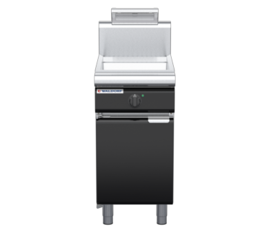 waldorf bold cs8450eh-b0 450mm electric chip scuttle with high splashback
