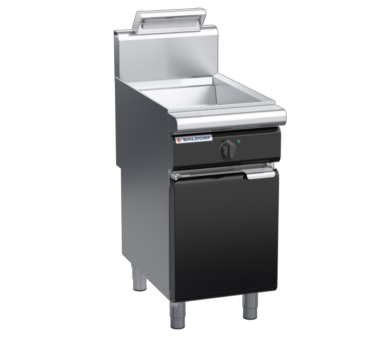 waldorf bold cs8450eh-b0 450mm electric chip scuttle with high splashback