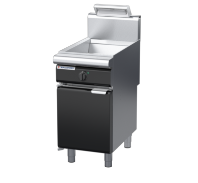 waldorf bold cs8450eh-b0 450mm electric chip scuttle with high splashback