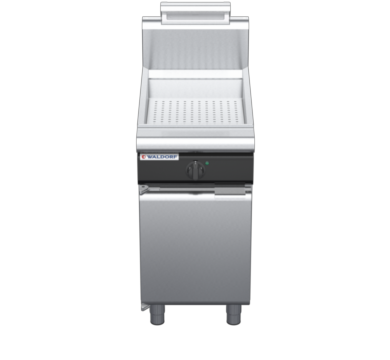 waldorf cue cs8450eh-c0 450mm electric chip scuttle with high splashback