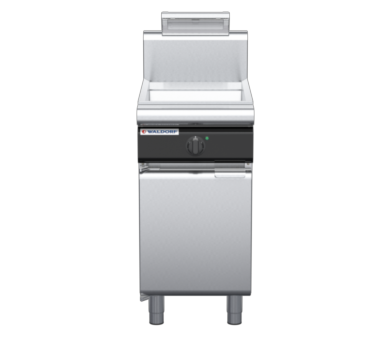 waldorf cue cs8450eh-c0 450mm electric chip scuttle with high splashback