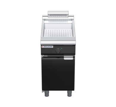 waldorf bold cs8450el-b0 450mm electric chip scuttle with low splashback
