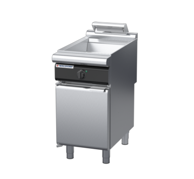 waldorf cue cs8450el-c0 450mm electric chip scuttle with low splashback