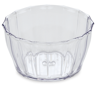 aladdin temp-rite dmt216 - 12oz / 360ml dimensions bowl - clear 