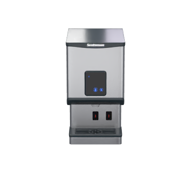 scotsman dxn 187 as - 125kg ice maker - cubelet ice & water dispenser