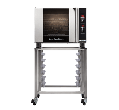 oplichterij Lichaam Flipper Turbofan E31D4 and SK2731 Stand -Full Size Tray Digital Electric Convection  Oven on a Stainless Steel Stand | Moffat