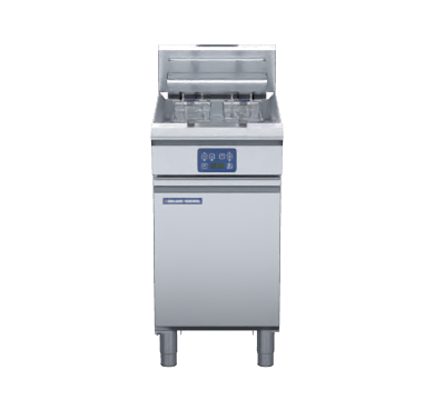 blue seal evolution series e43e - 450mm electric fryer