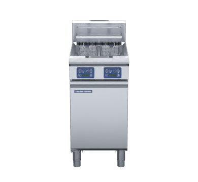 blue seal evolution series e44e - 450mm electric fryer