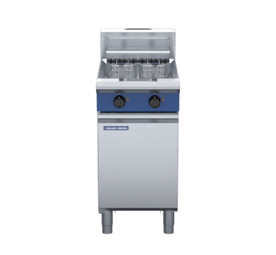 blue seal evolution series e44 - 450mm electric fryer