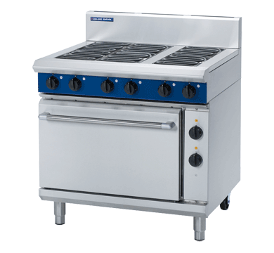 blue seal evolution series e506d - 900mm electric range static oven