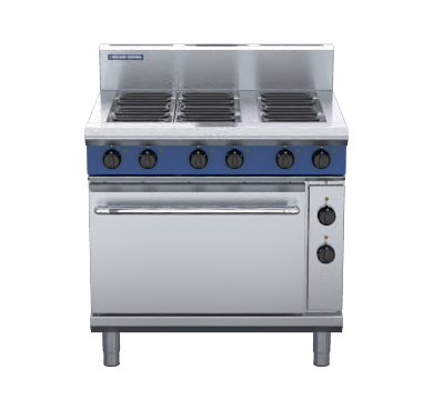 blue seal evolution series e506d - 900mm electric range static oven