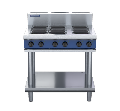 blue seal evolution series e516d-ls - 900mm electric cooktop  leg stand