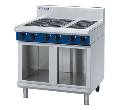 blue seal evolution series e516d-cb - 900mm electric cooktop  cabinet base