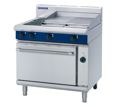 blue seal evolution series e56b - 900mm electric range convection oven