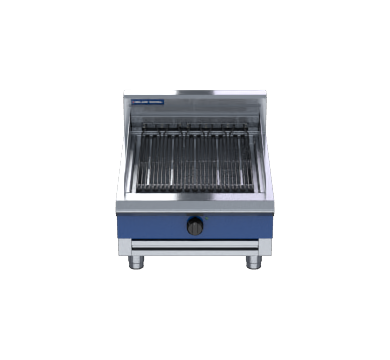 blue seal evolution series e594d-b - 600mm electric chargrill - bench model