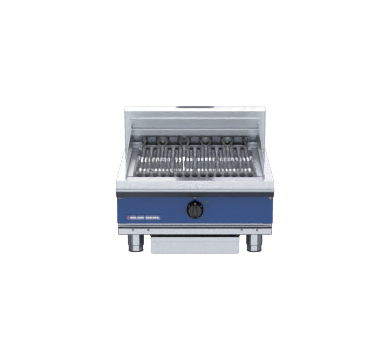 blue seal evolution series e594d-b - 600mm electric chargrill  bench model