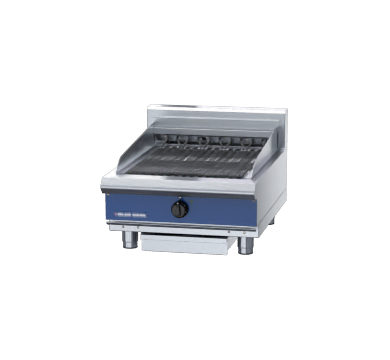 blue seal evolution series e594d-b - 600mm electric chargrill  bench model