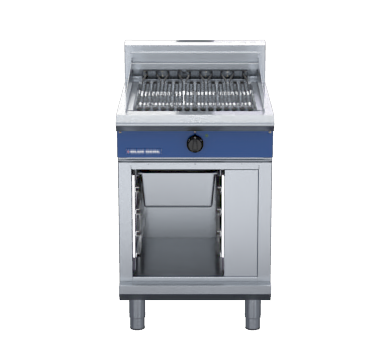 blue seal evolution series e594d-cb - 600mm electric chargrill  cabinet base