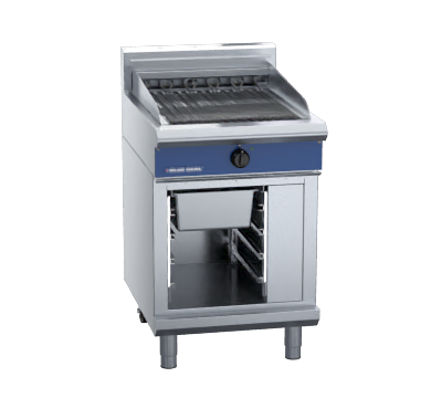 blue seal evolution series e594d-cb - 600mm electric chargrill  cabinet base