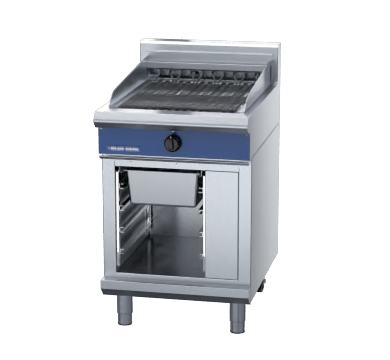 blue seal evolution series e594d-cb - 600mm electric chargrill  cabinet base